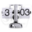 SW Model Desk Mechanical Retro Page Turning Scale shape Flip Clock