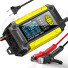 FOXSUR FTC-1206 Car Smart Battery Charger and 12V Battery Tester Analyzer-Yellow