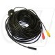 30M AV Waterproof Endoscope Snake eye Inspection Camera with LED Lighting